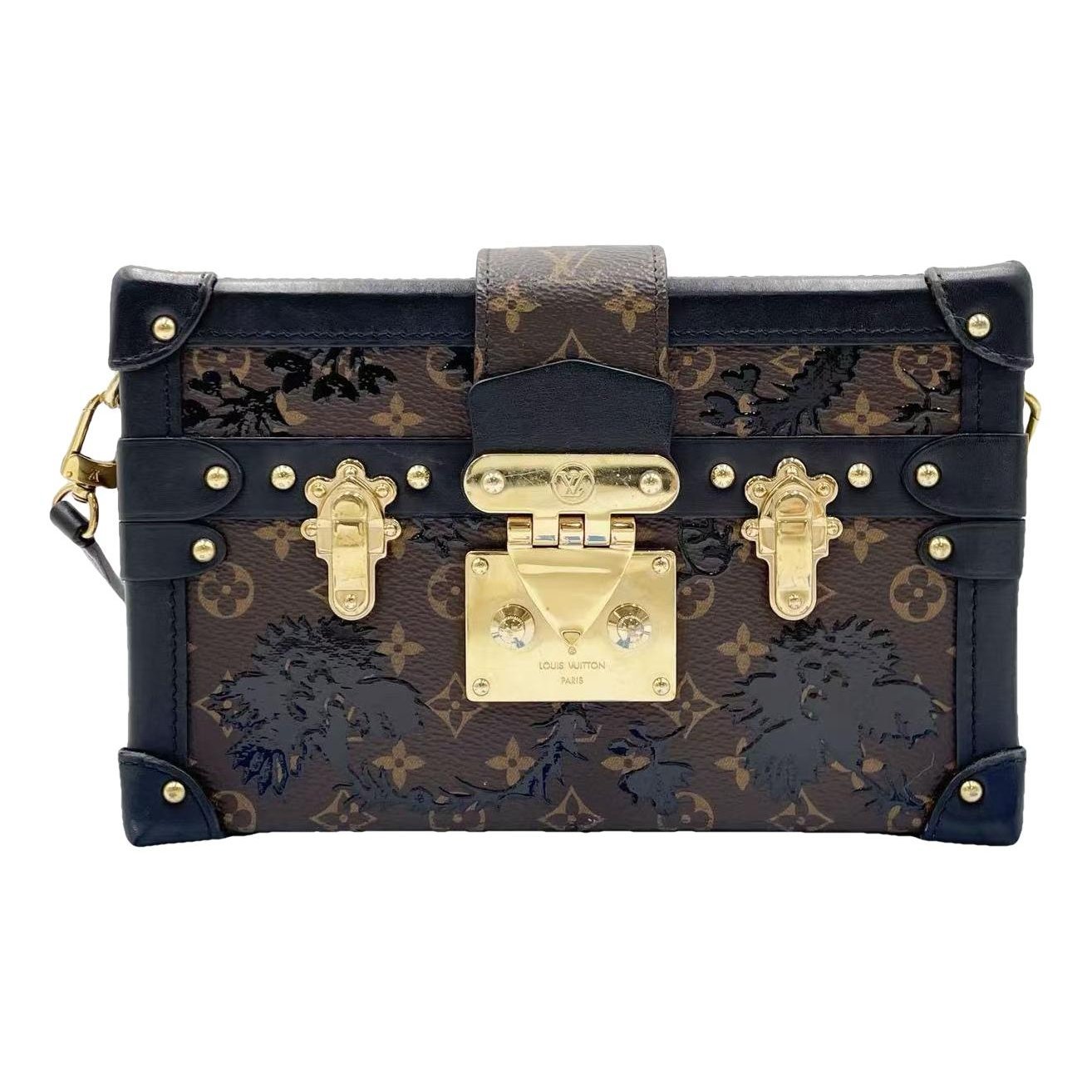 Petite Malle leather handbag