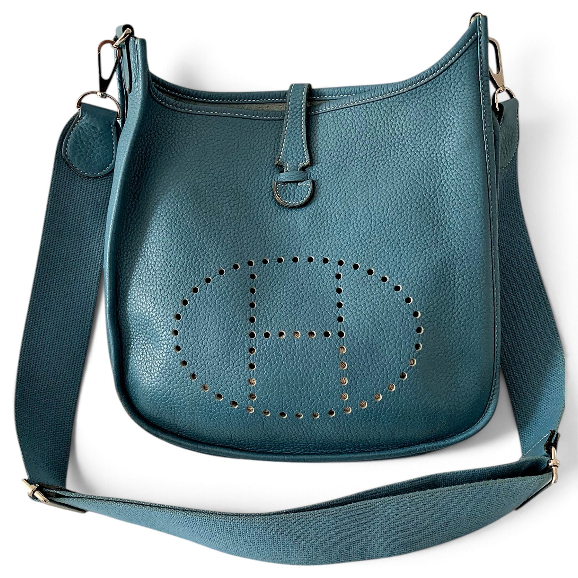 Evelyne leather crossbody bag