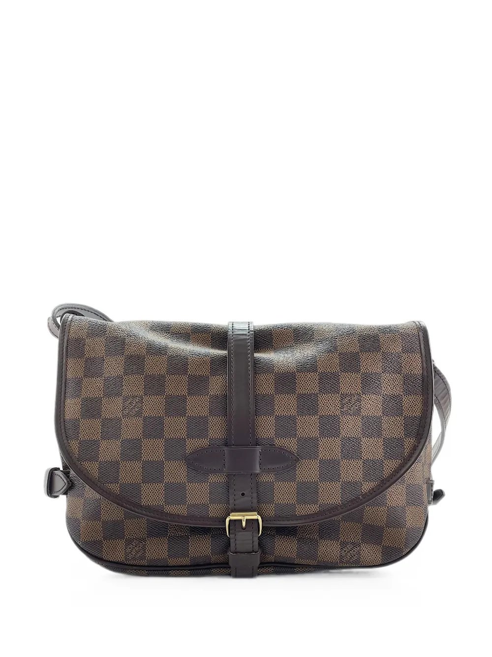 30 Saumur Damier Ebene cross body bag