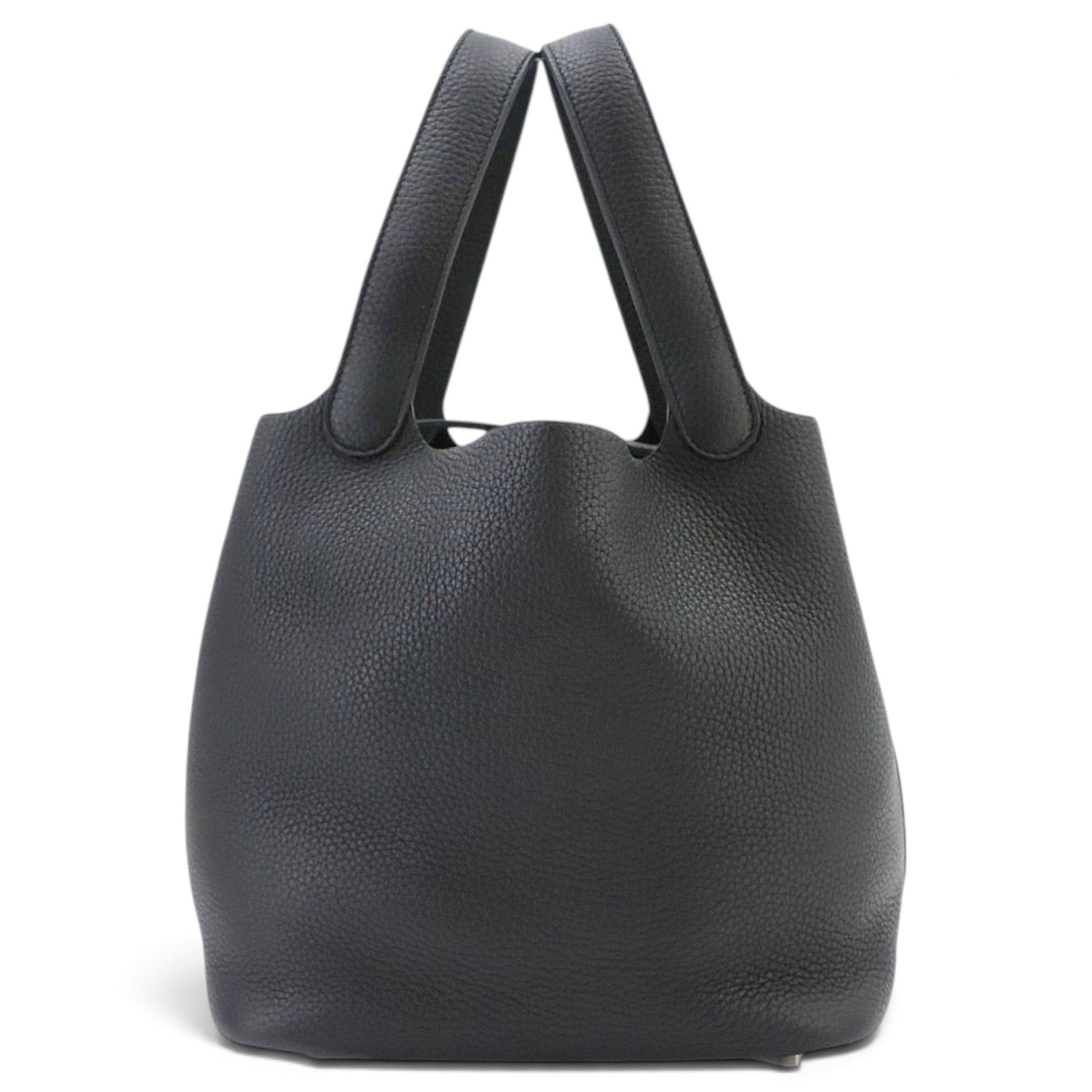 Picotin leather handbag