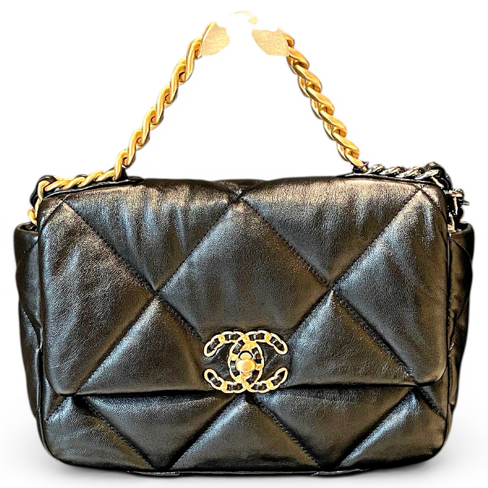 Chanel 19 leather handbag
