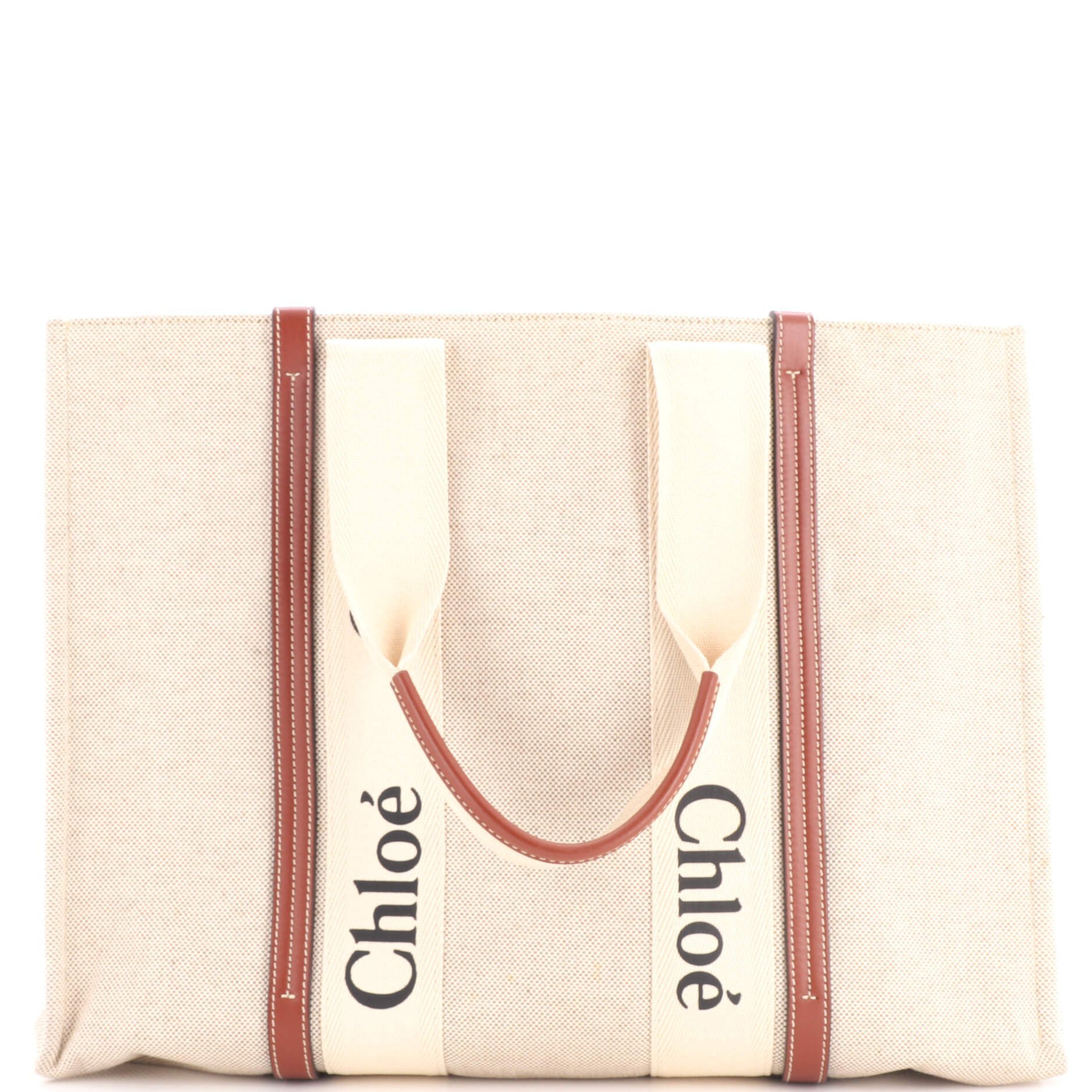 Leather tote