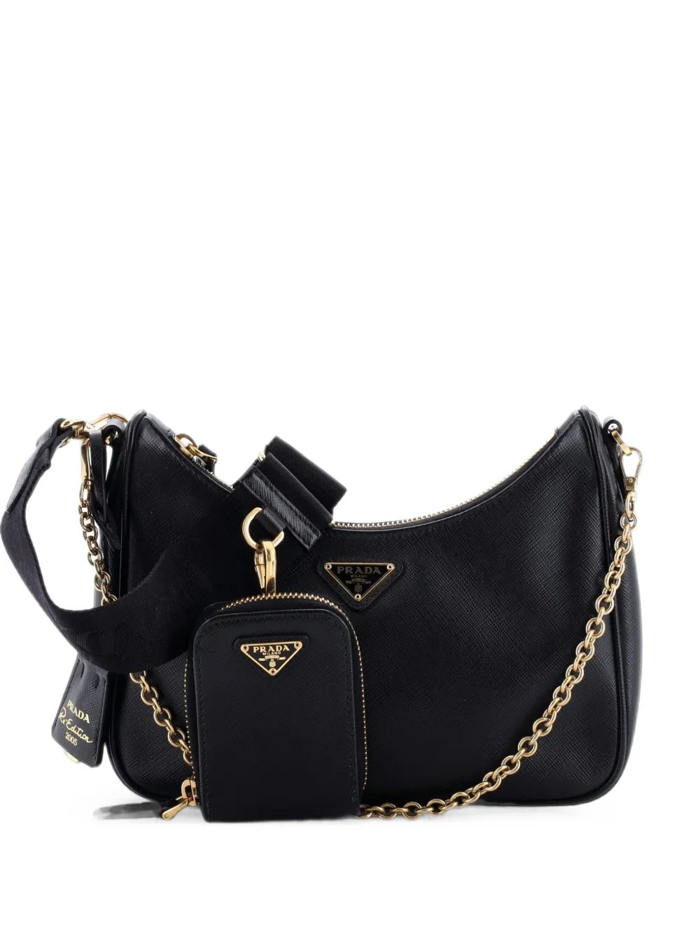 Re-Edition 2005 Shoulder Bag Saffiano Leather Small crossbody bag