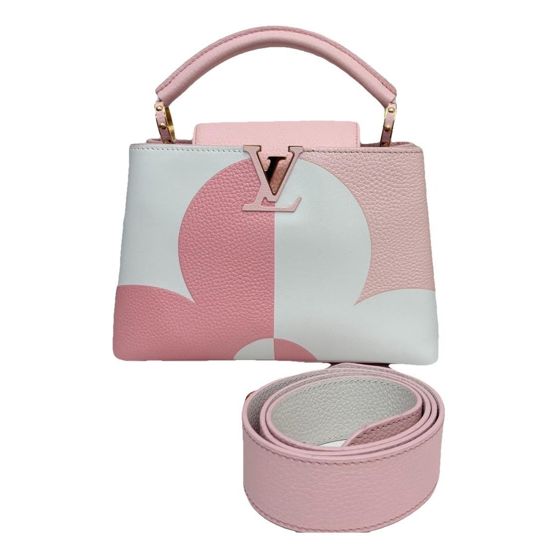 Capucines leather handbag