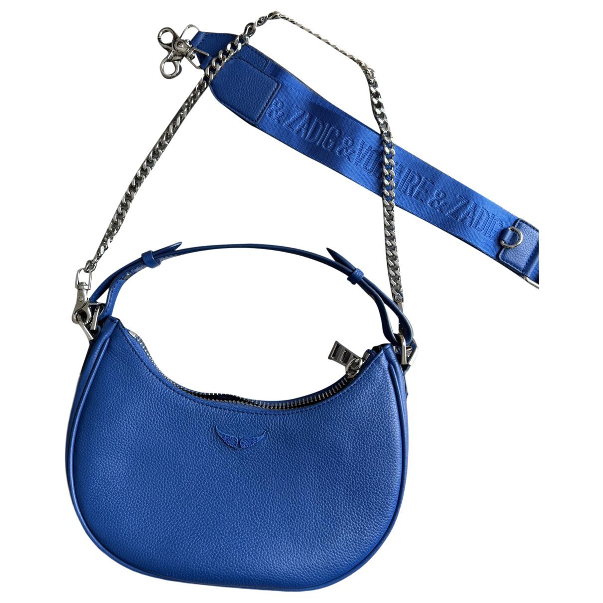 Rock leather crossbody bag