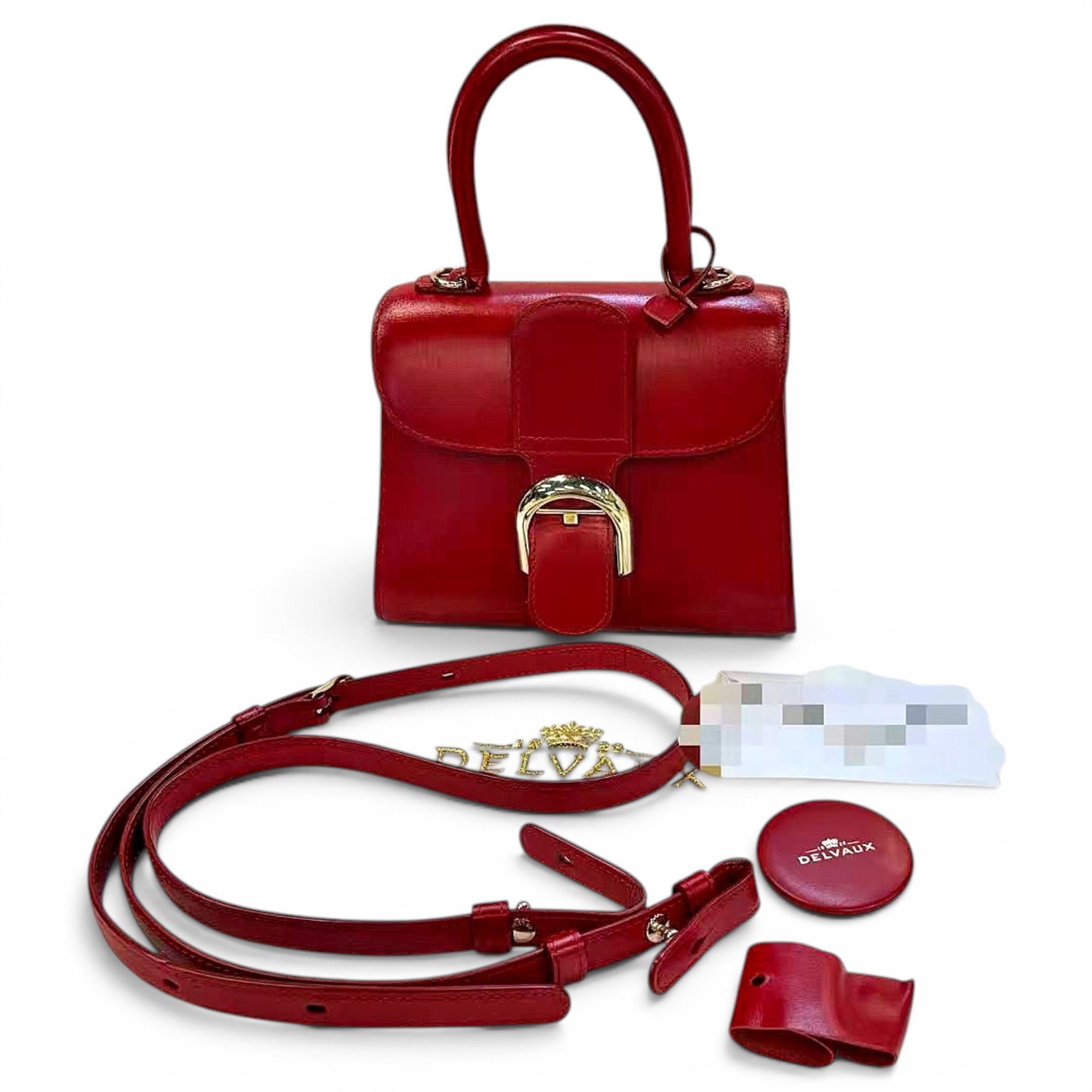 Brillant leather handbag