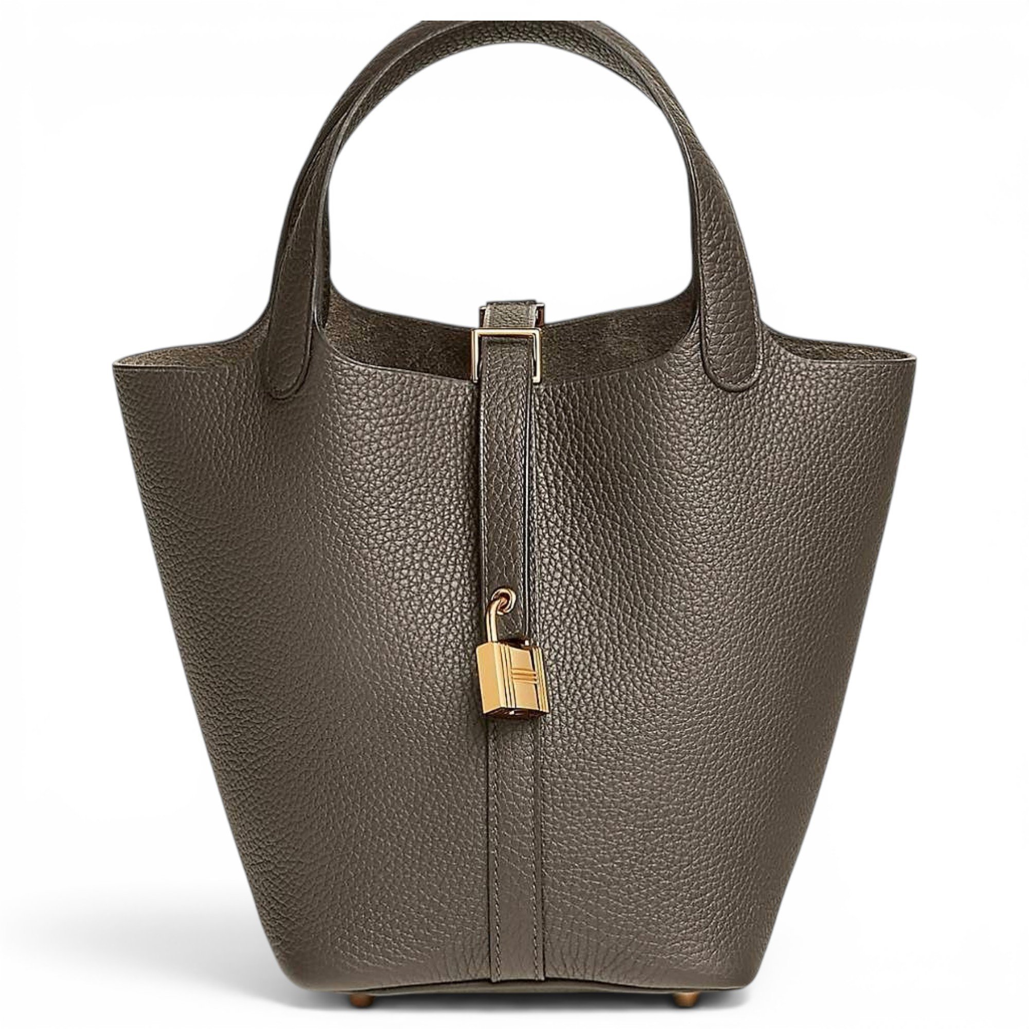 Picotin leather handbag