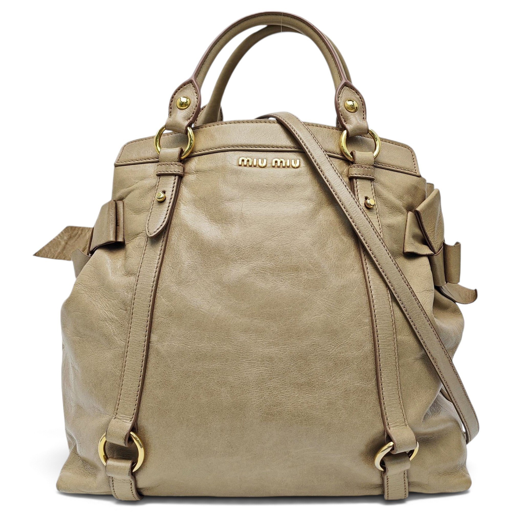 Leather crossbody bag