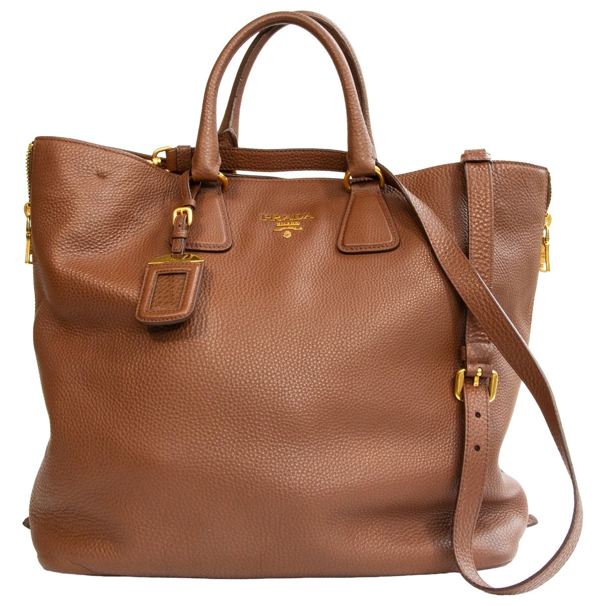 Leather tote