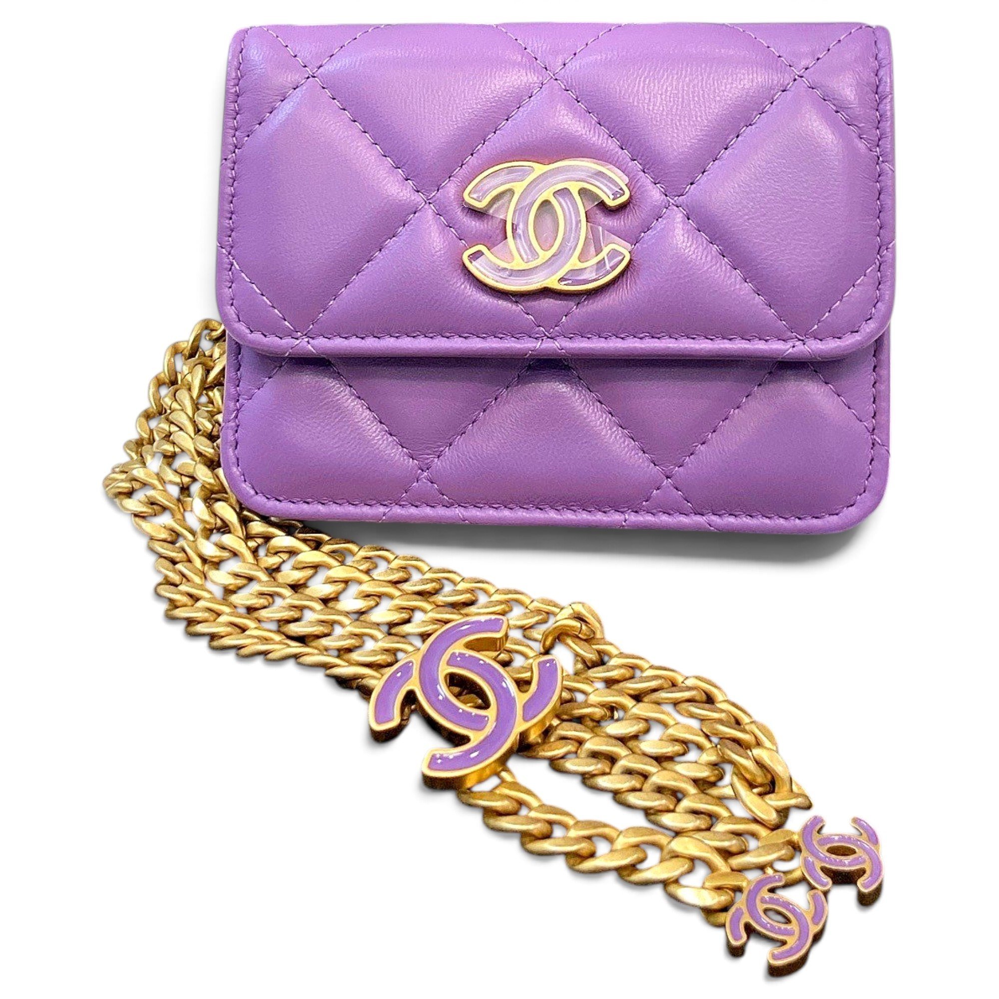 Leather mini bag