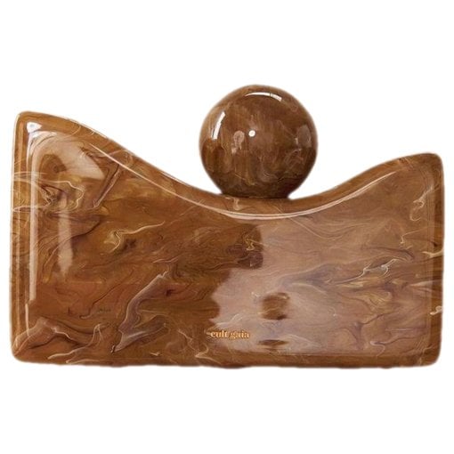 Vinyl clutch bag