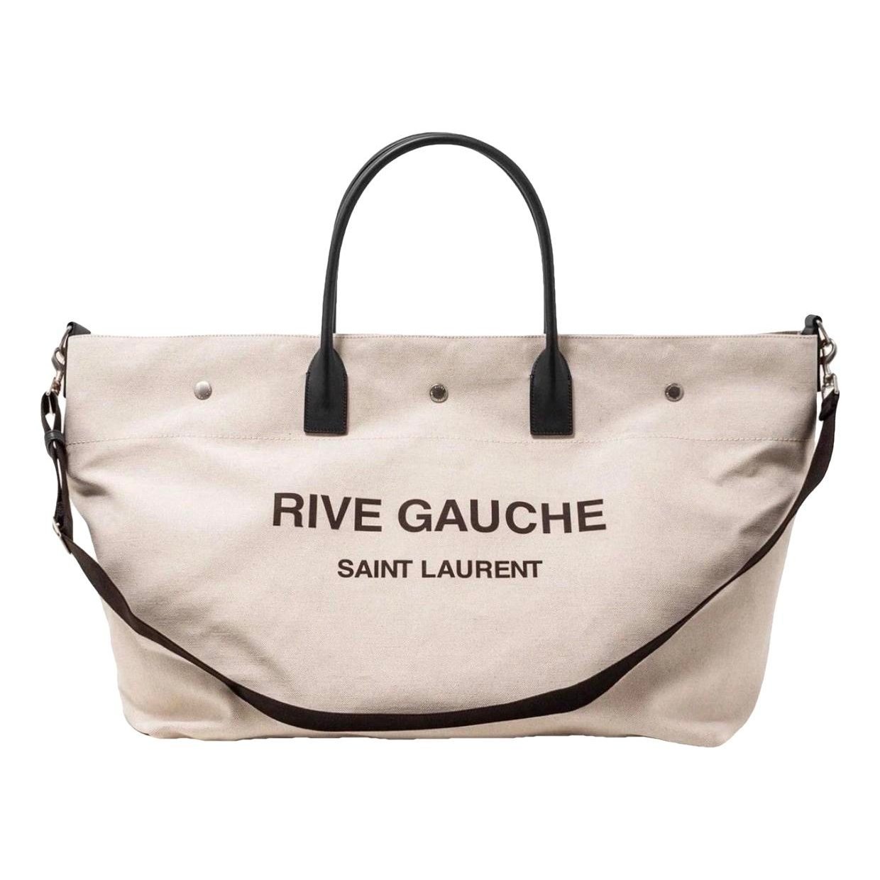 Leather travel bag