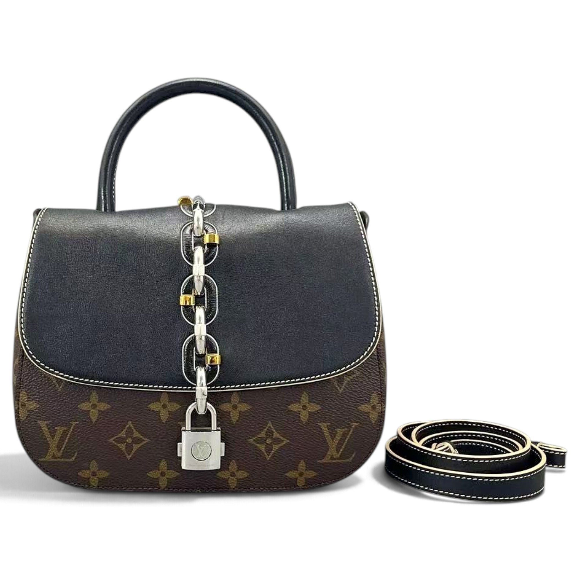 Chain It leather handbag