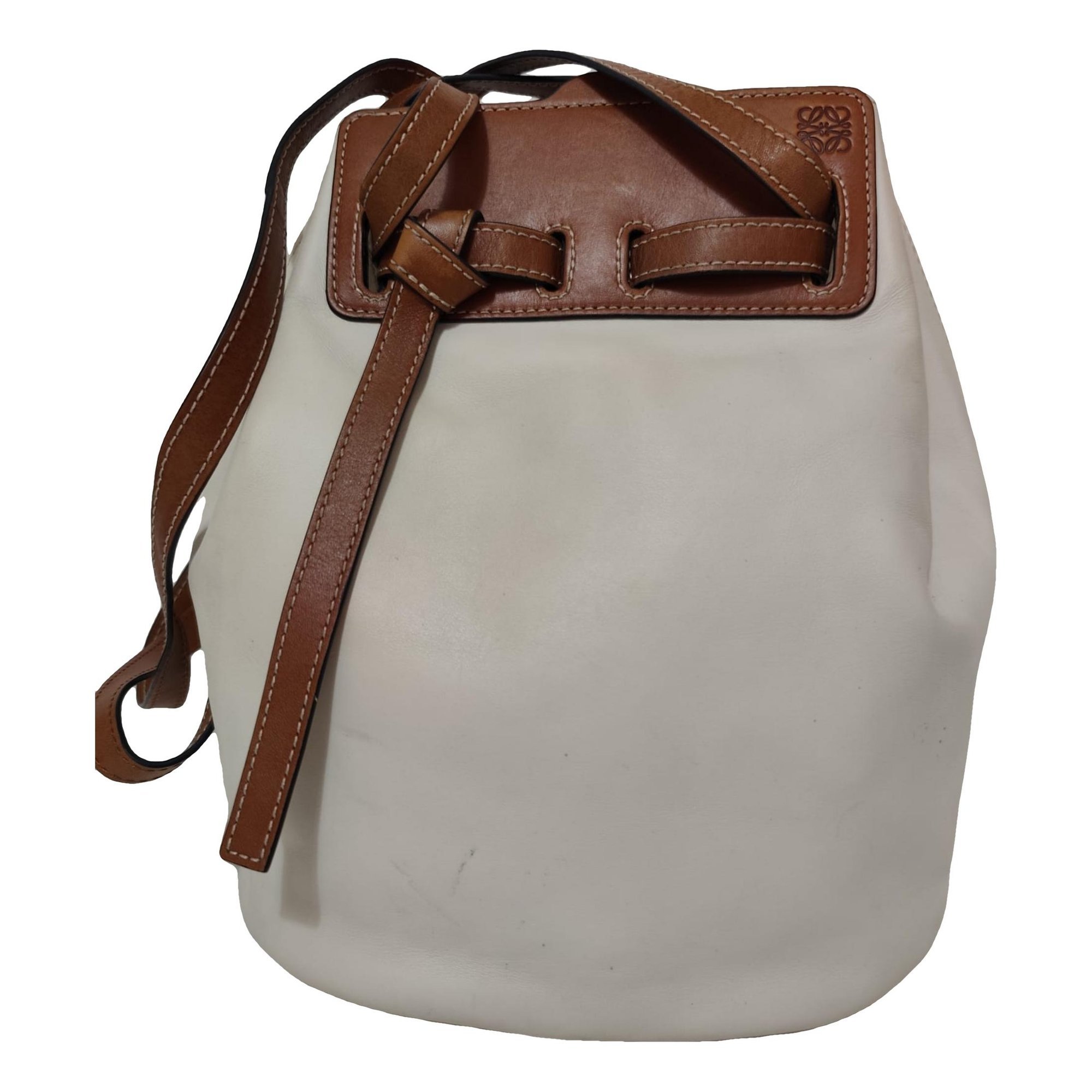 Lazo leather handbag