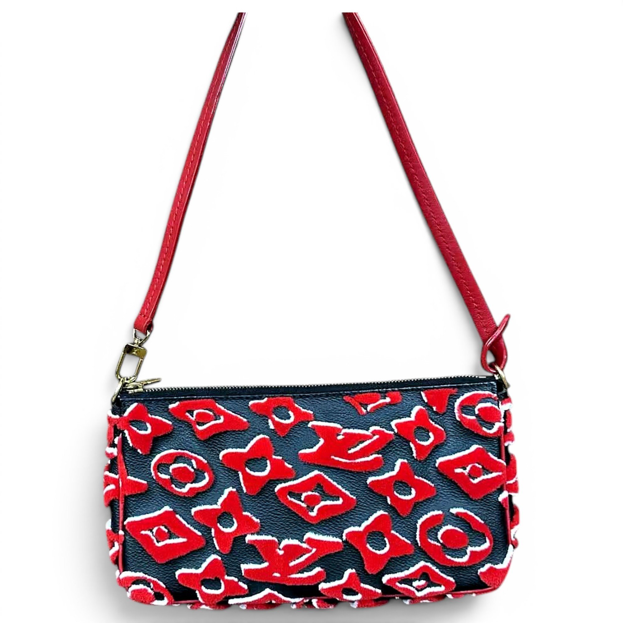 Pochette Accessoire leather handbag
