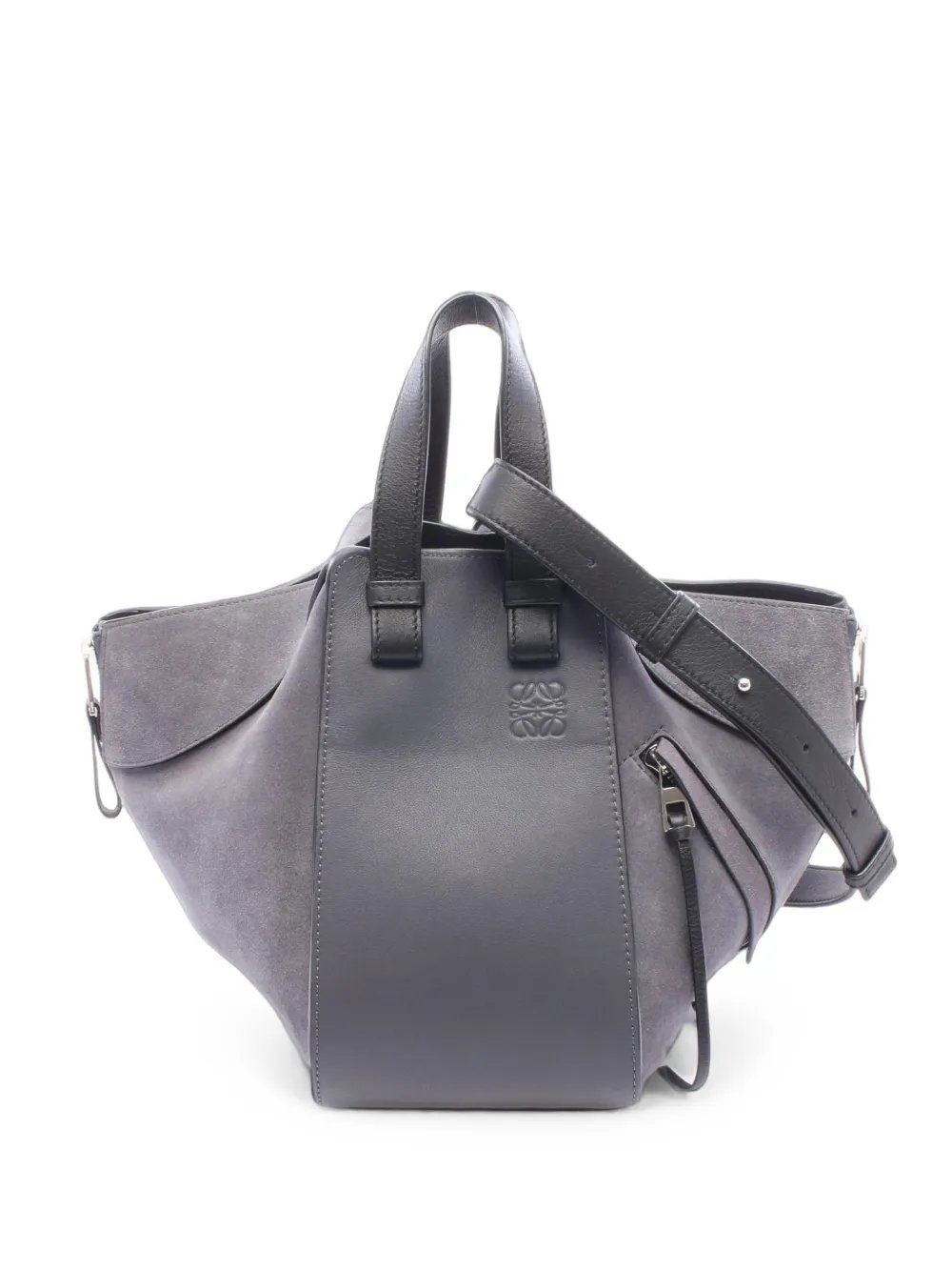 2010s small Hammock suede tote bag