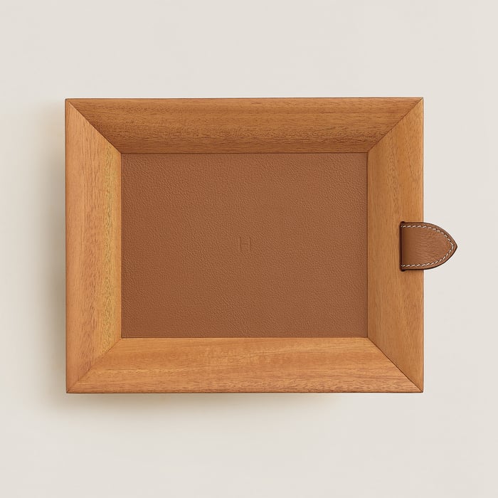 Gold Atrium Rectangular Change Tray