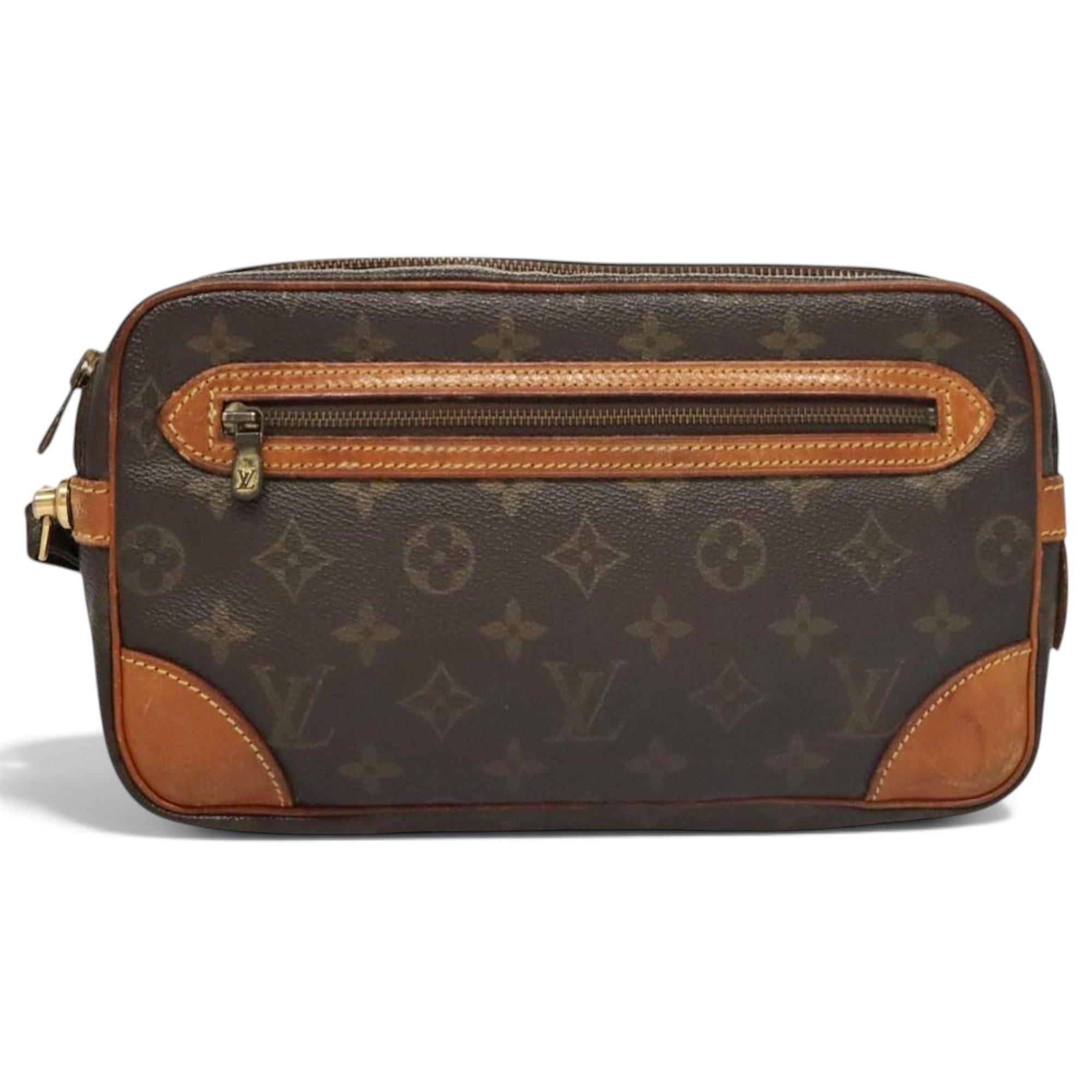 Marly Dragonne leather clutch bag