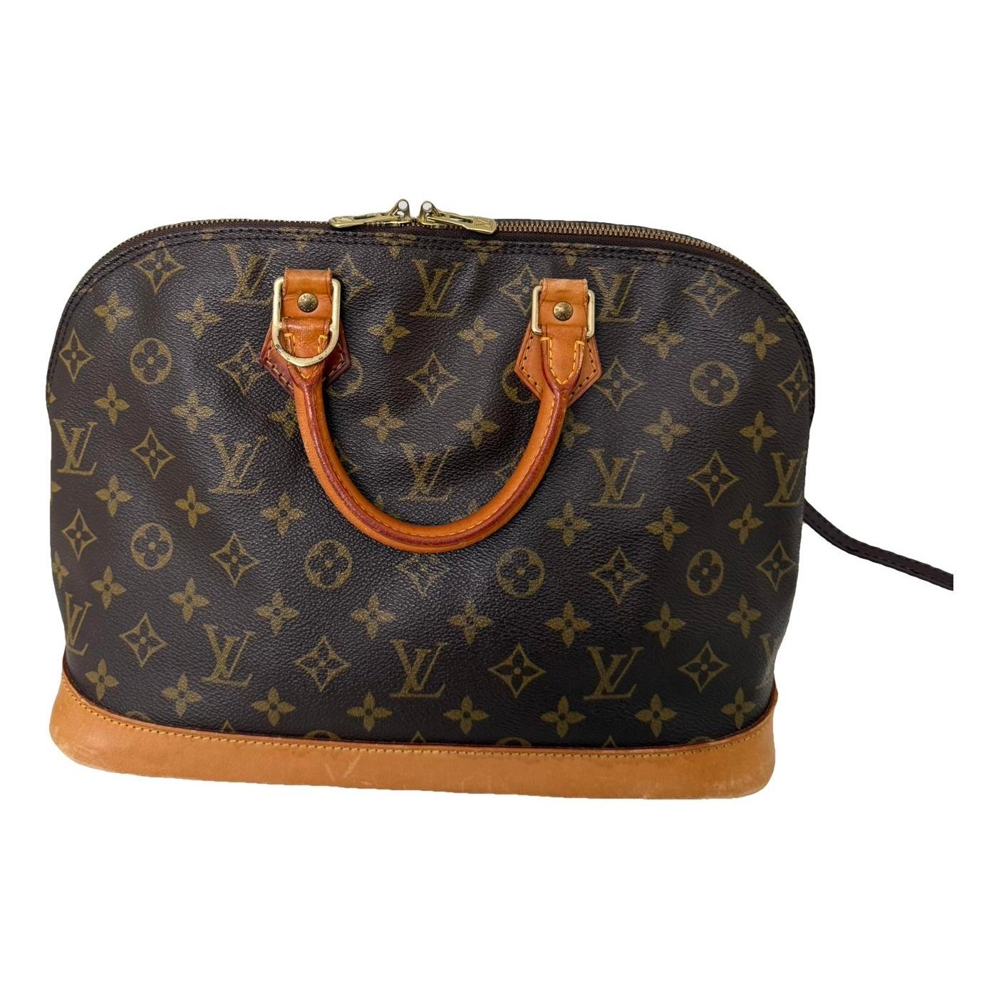 Alma leather handbag