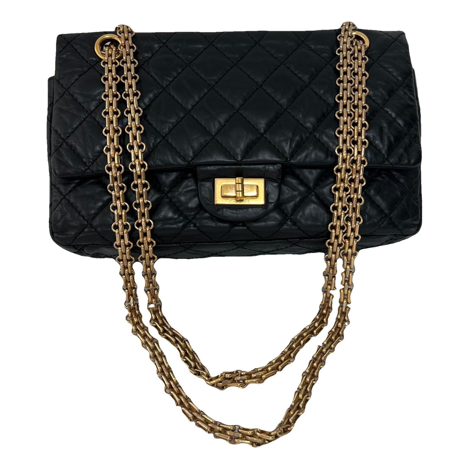 2.55 leather handbag