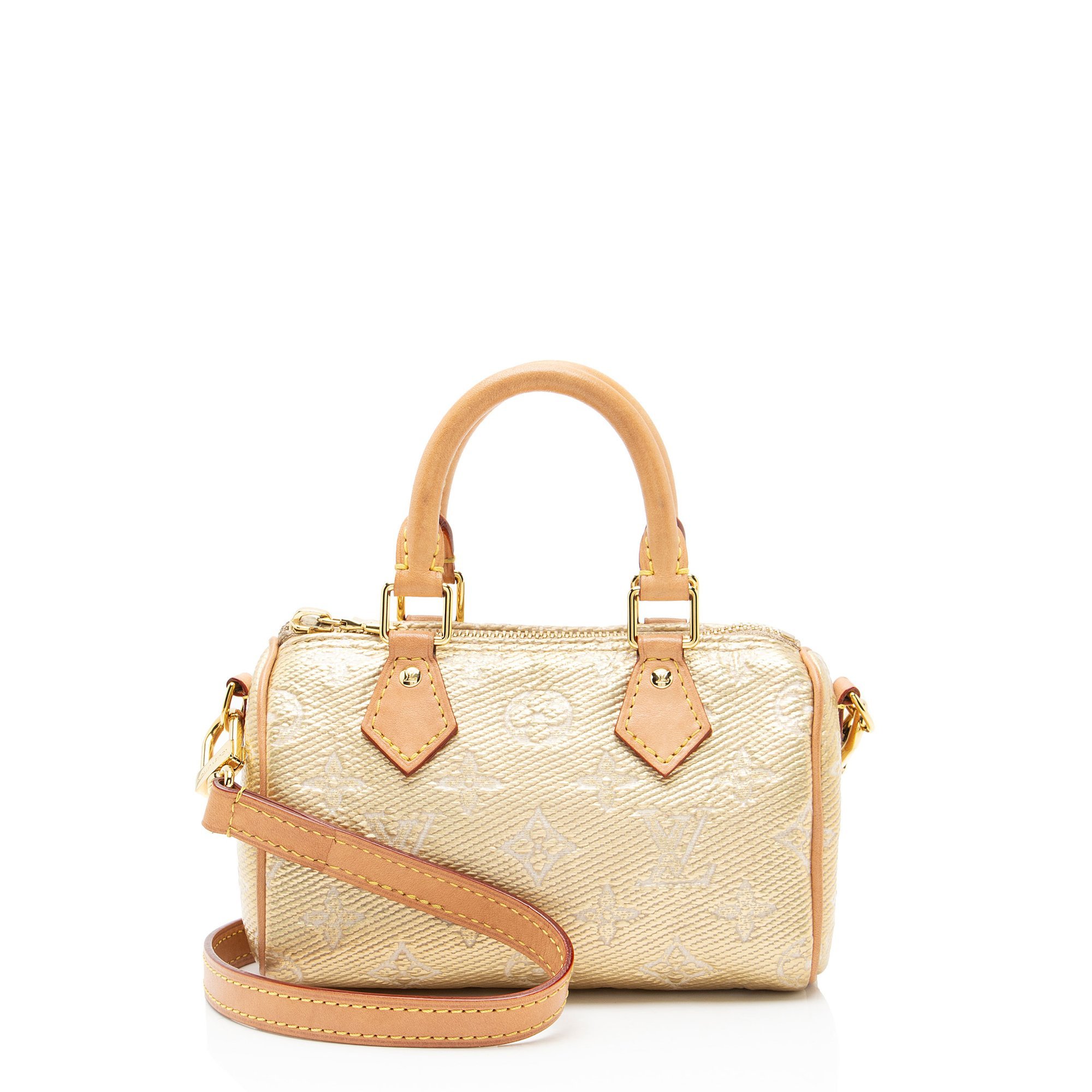 Louis Vuitton Speedy leather satchel