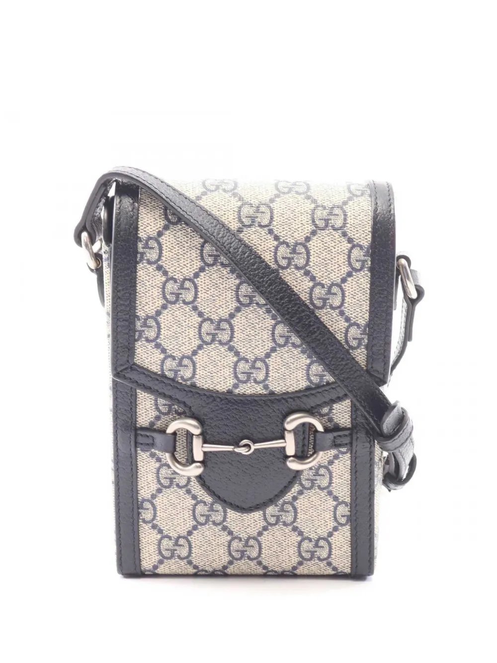 Gucci 2016-2026 Mini GG Supreme Horsebit 1955 crossbody bag