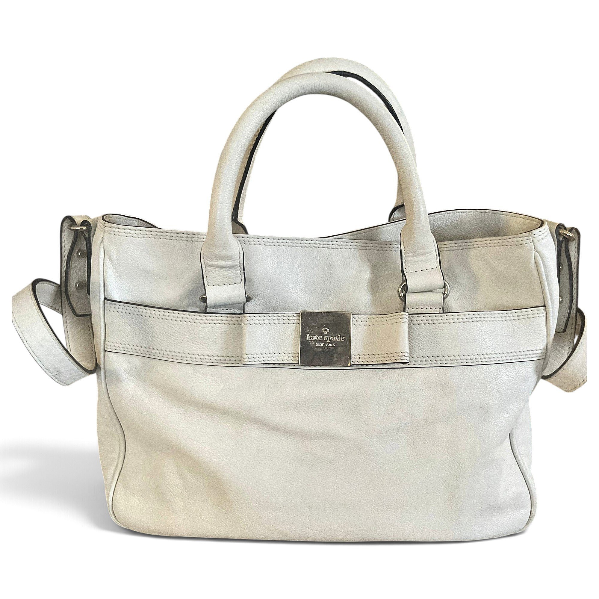 Hudson leather tote