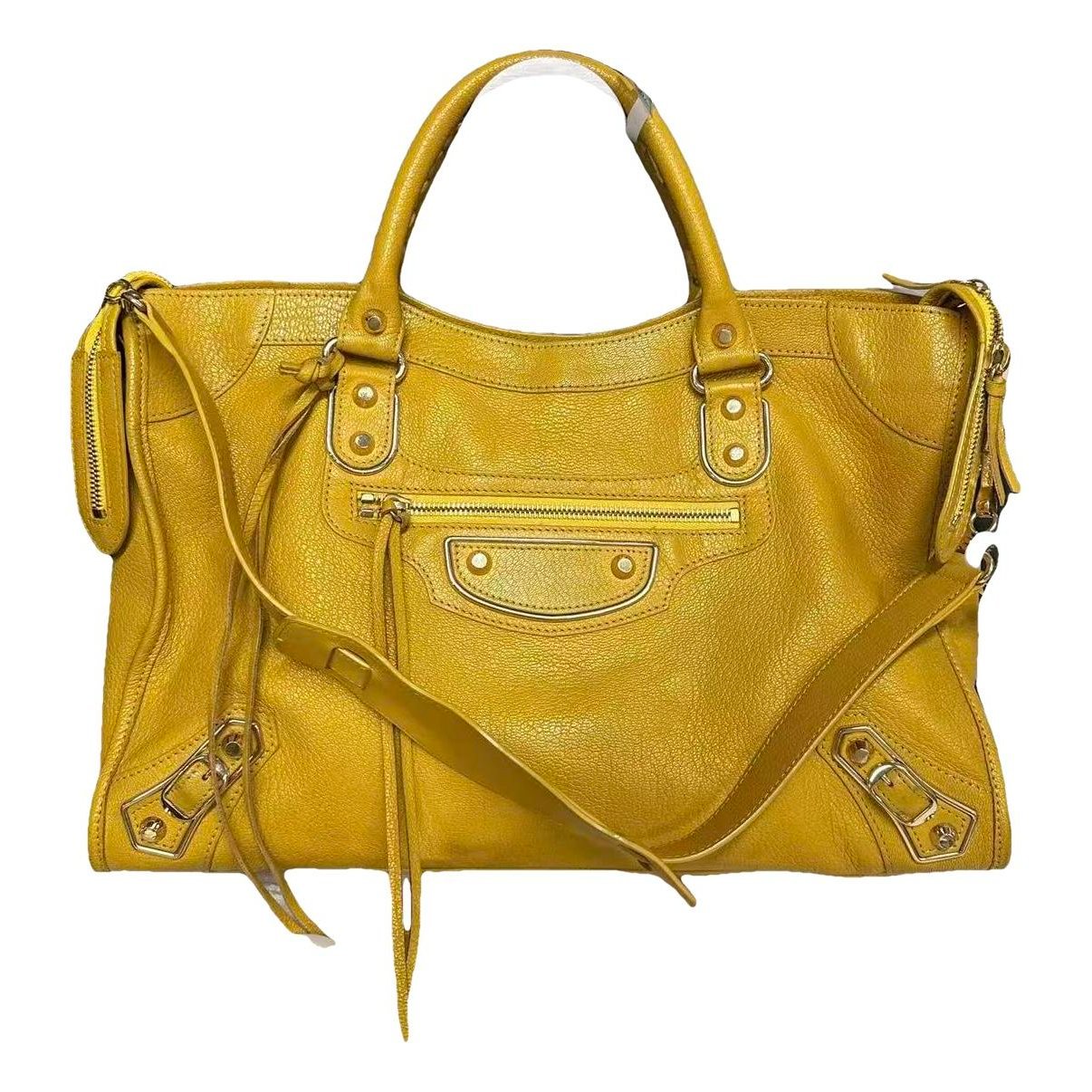 Leather handbag