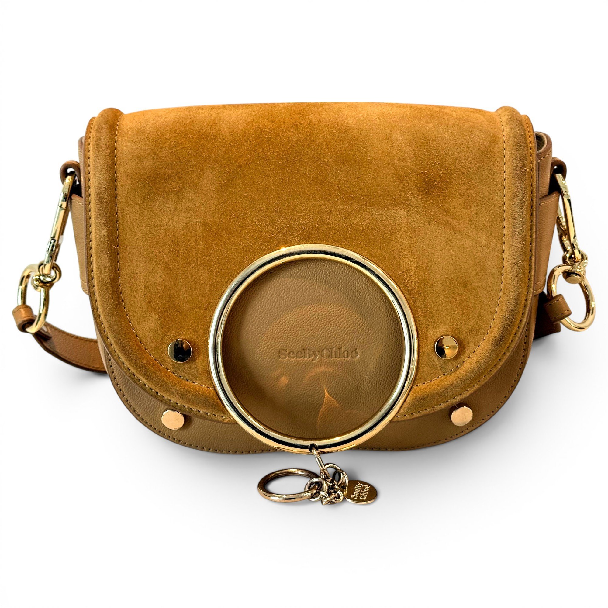 Leather crossbody bag