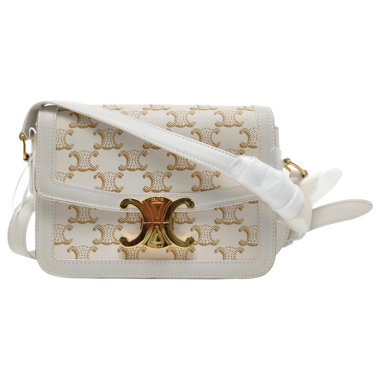 Triomphe leather crossbody bag