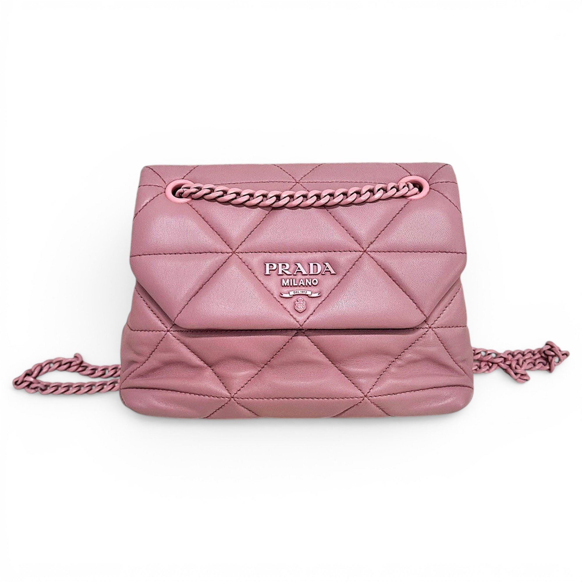 Spectrum leather handbag