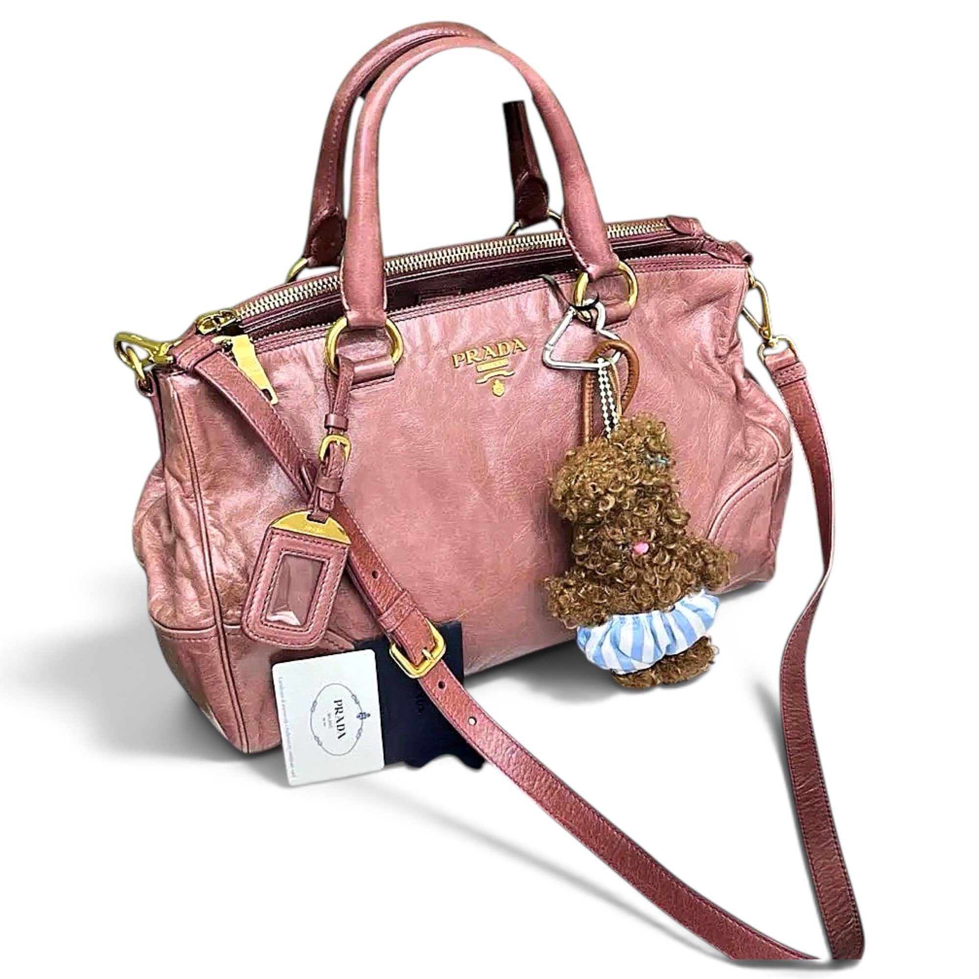 Supernova leather handbag