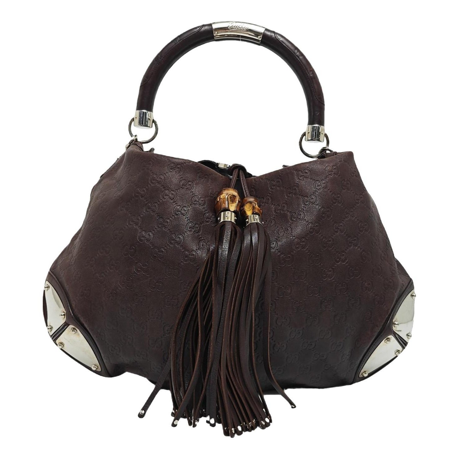 Leather handbag