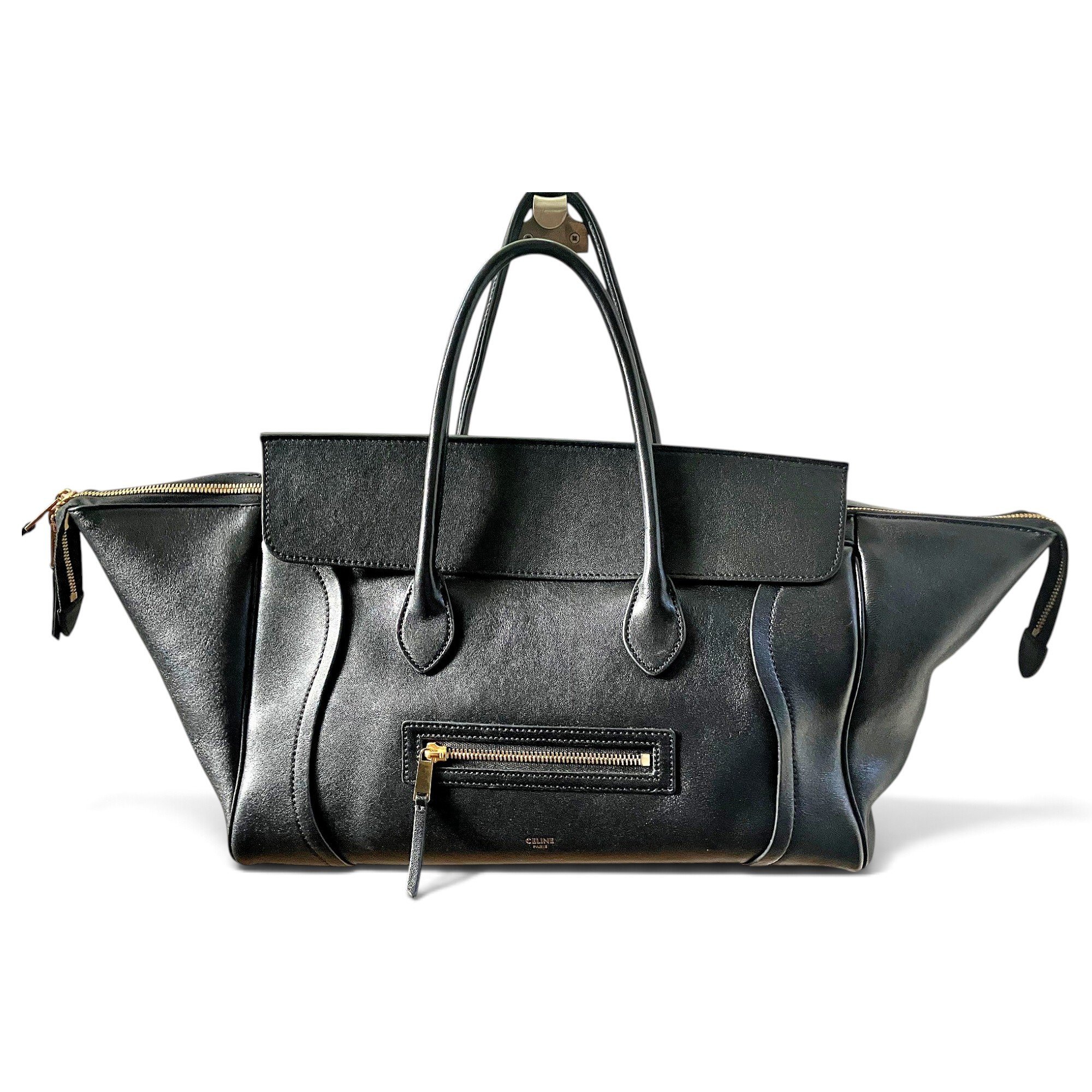 Luggage leather handbag