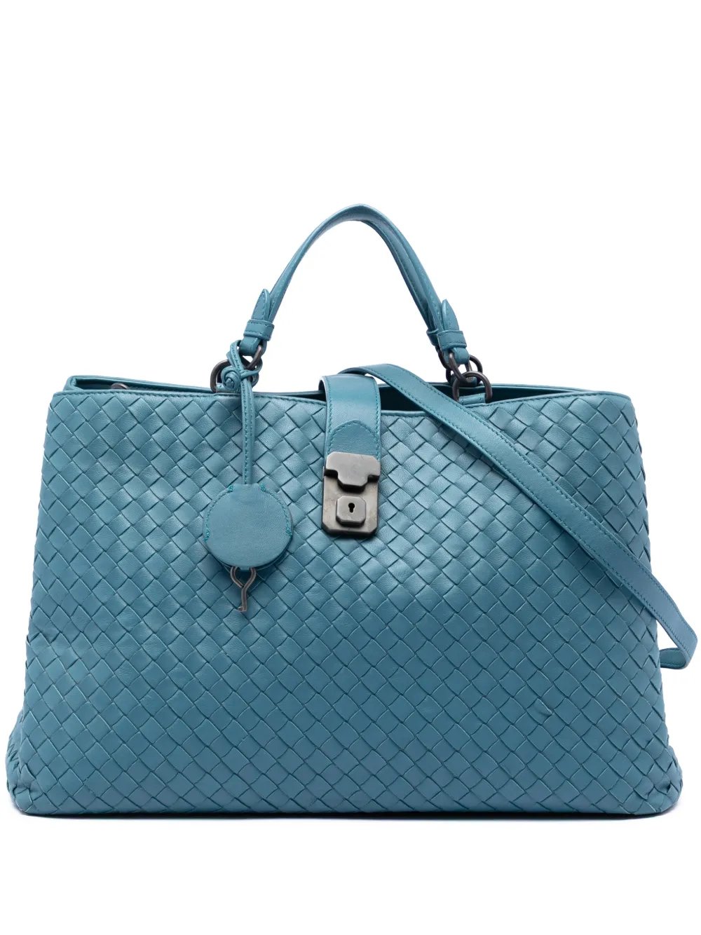 2012-2026 Medium Nappa Intrecciato Roma tote bag