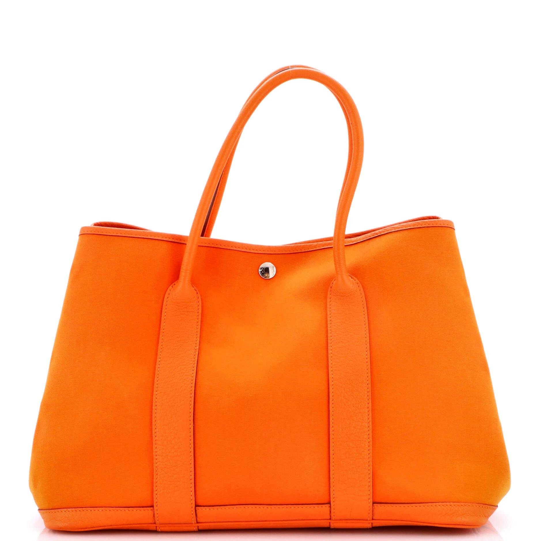 Leather tote
