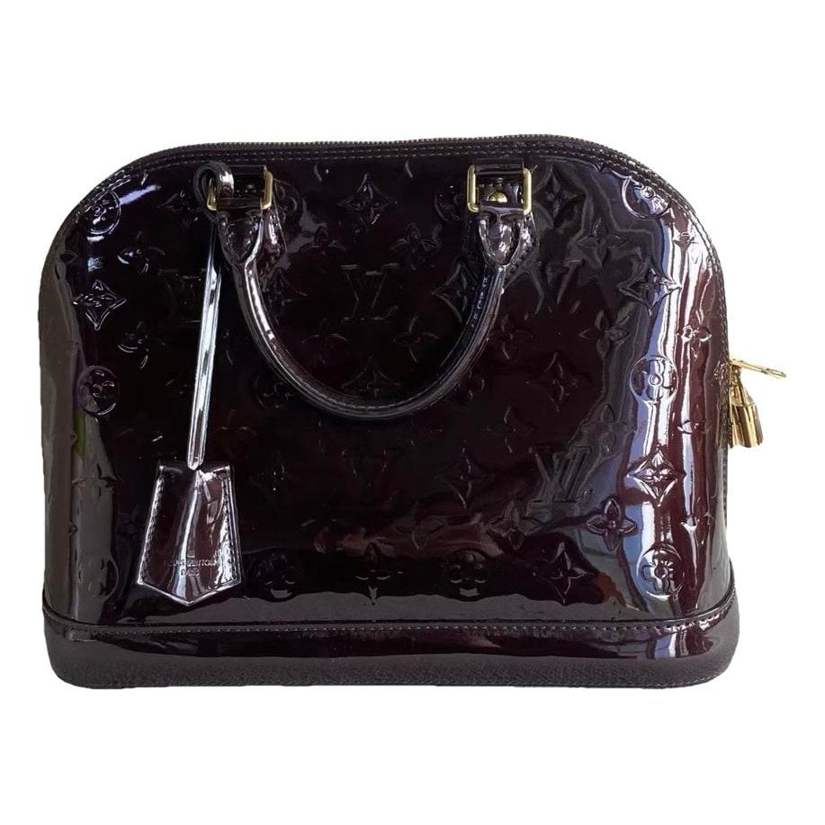 Alma patent leather handbag