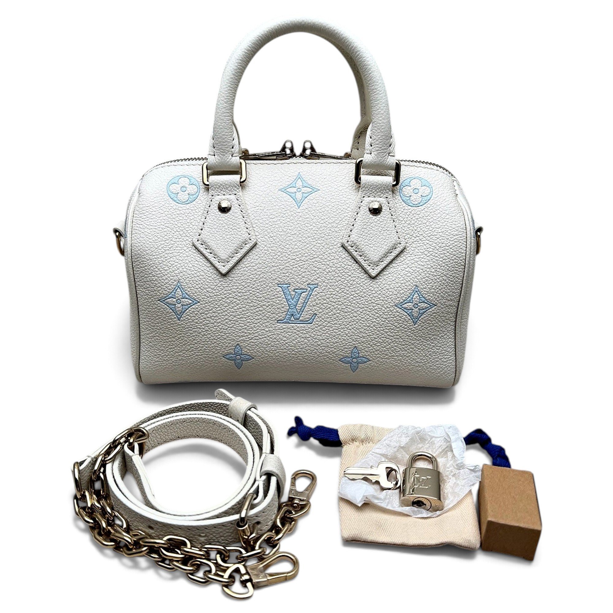 Speedy Bandoulière leather handbag