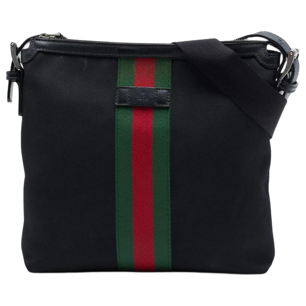 Gucci B cloth crossbody bag