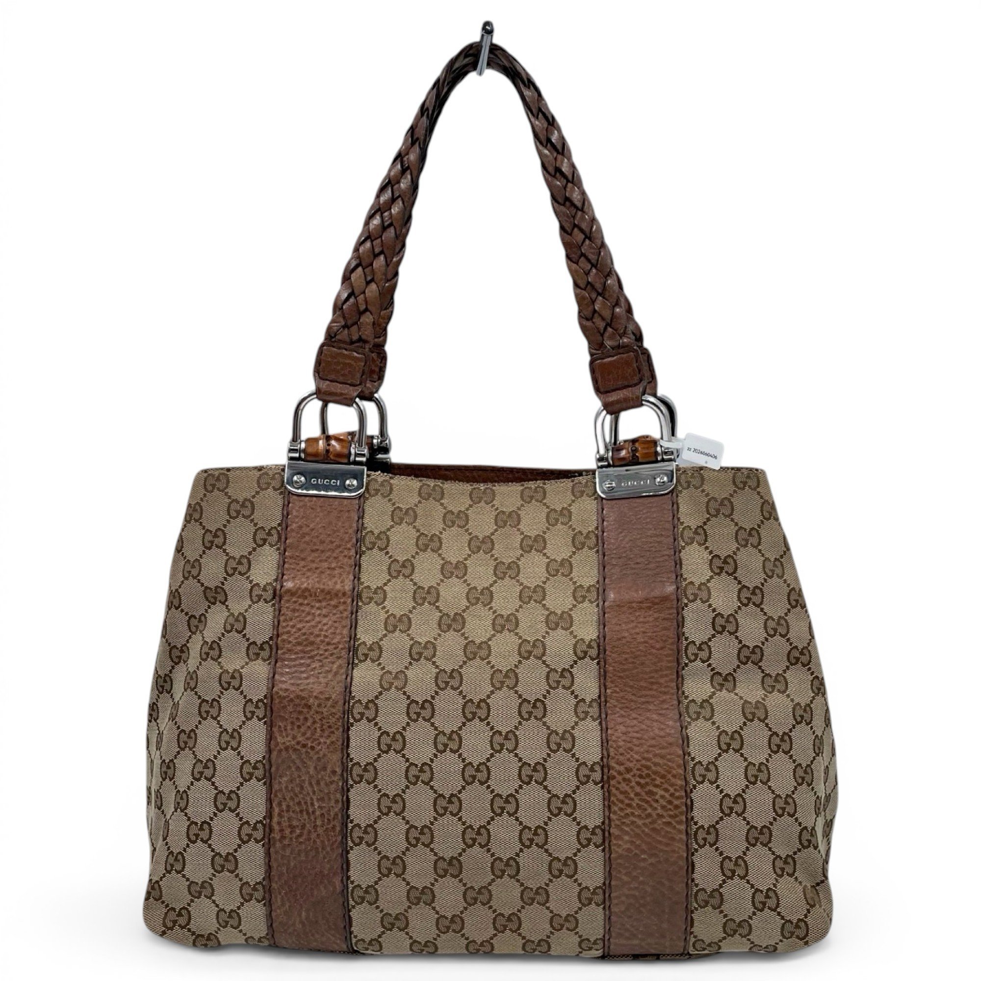 Leather tote