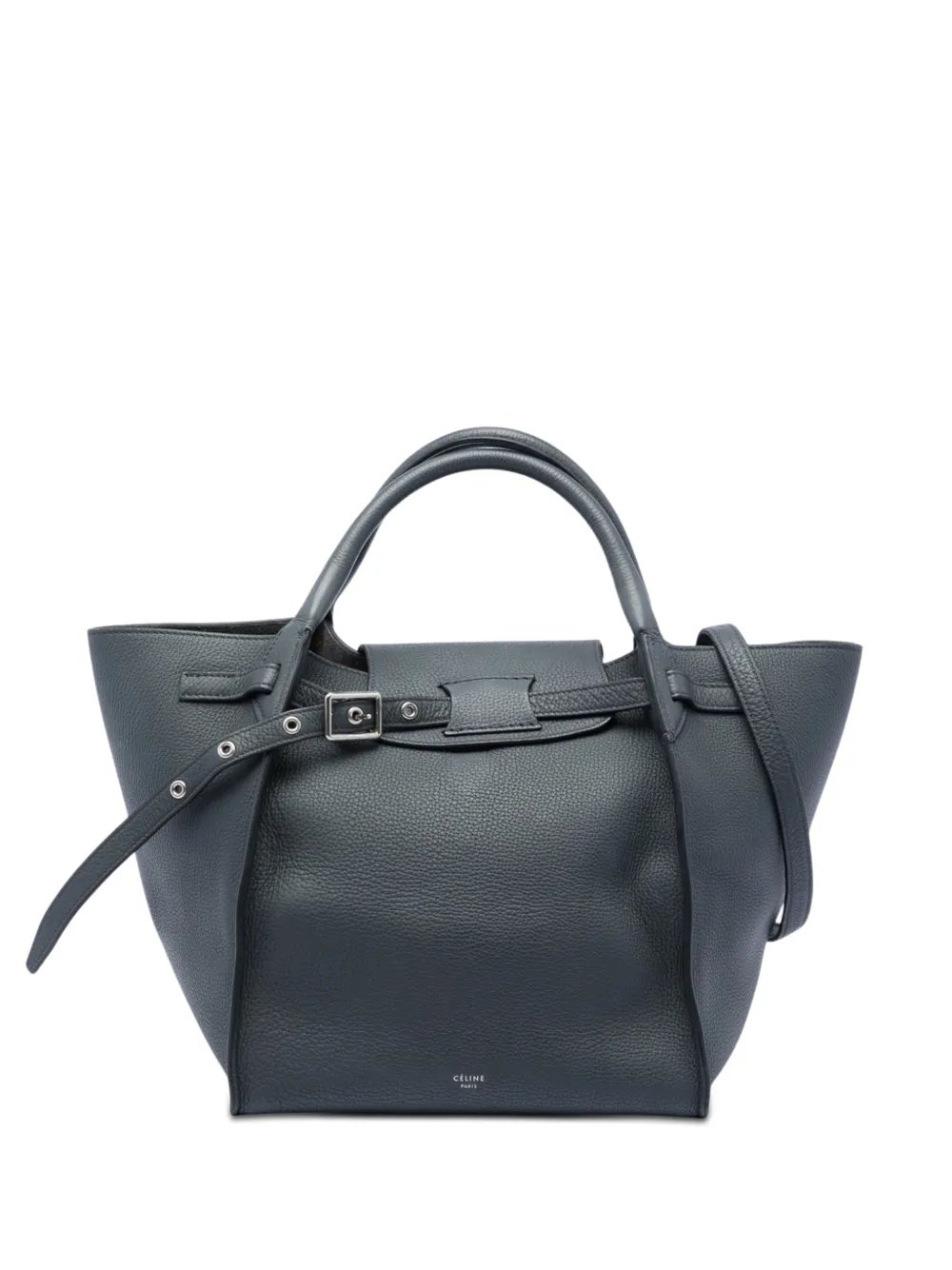 2017 Small Grained Calfskin Big Bag satchel