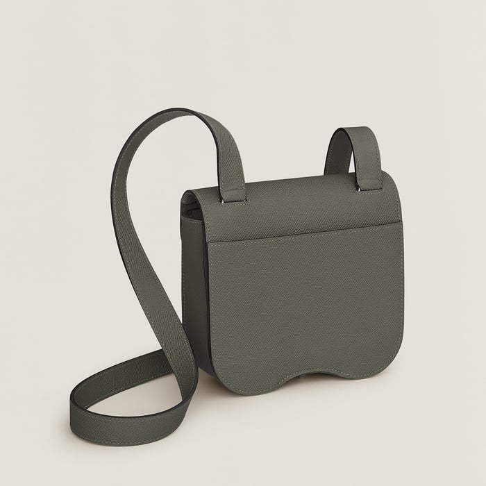 Gris Meyer Hermès Della Cavalleria Mini Bag