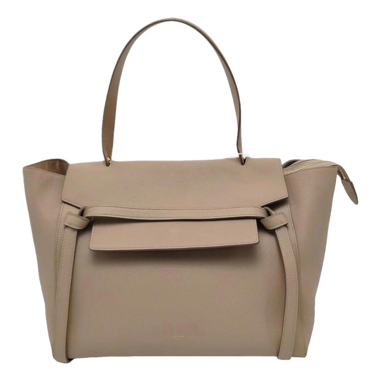 Leather tote