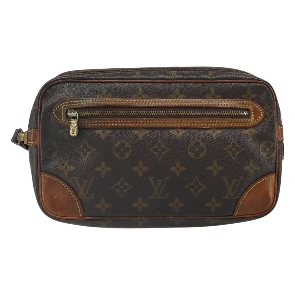 Marly Dragonne leather clutch bag