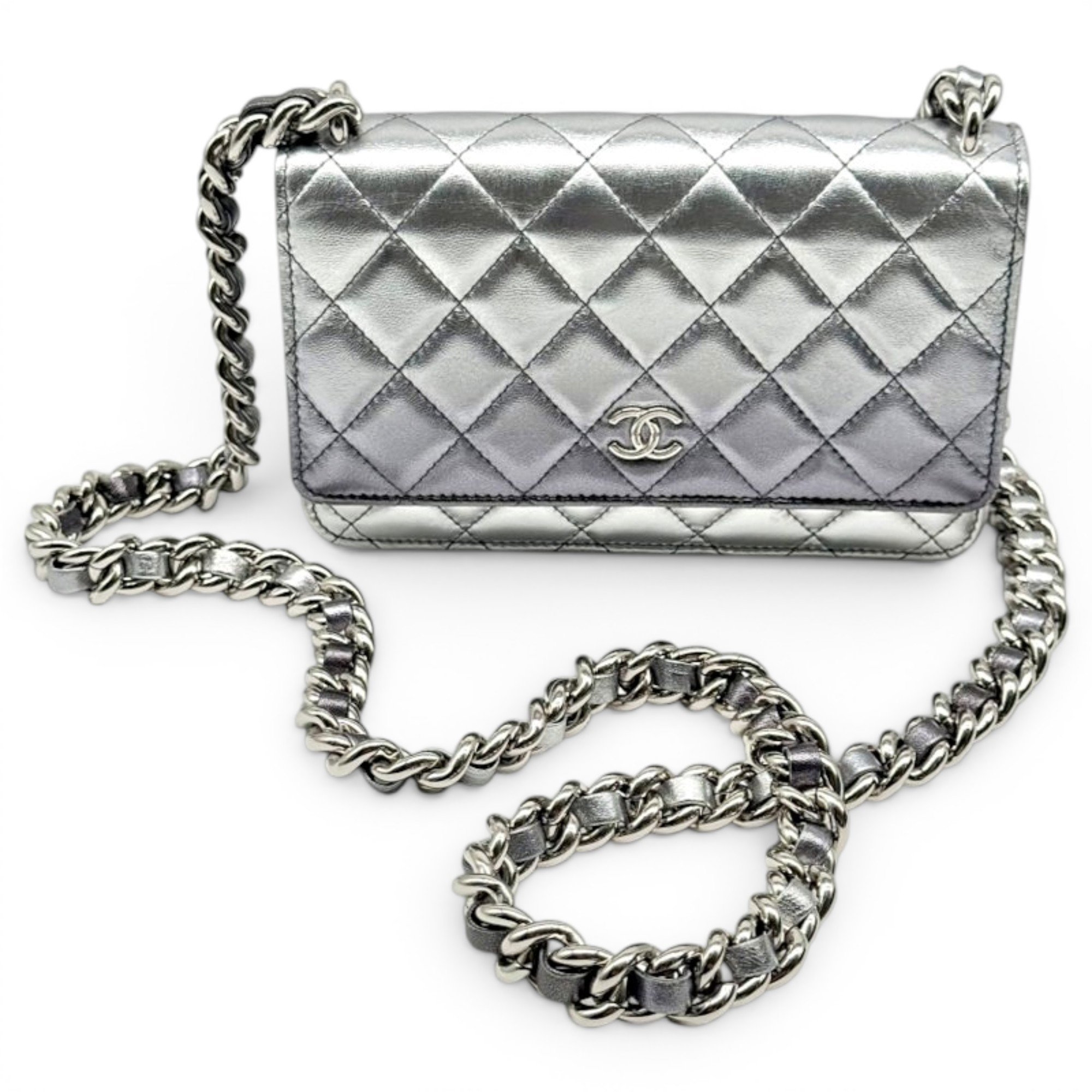Wallet On Chain leather bag