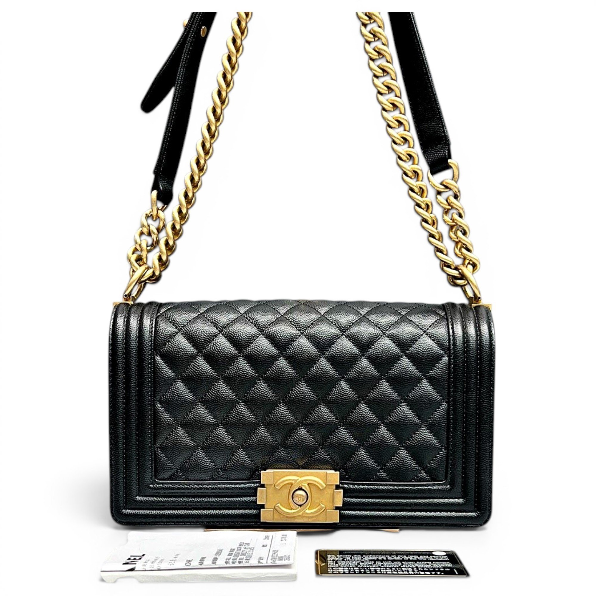 Boy leather handbag