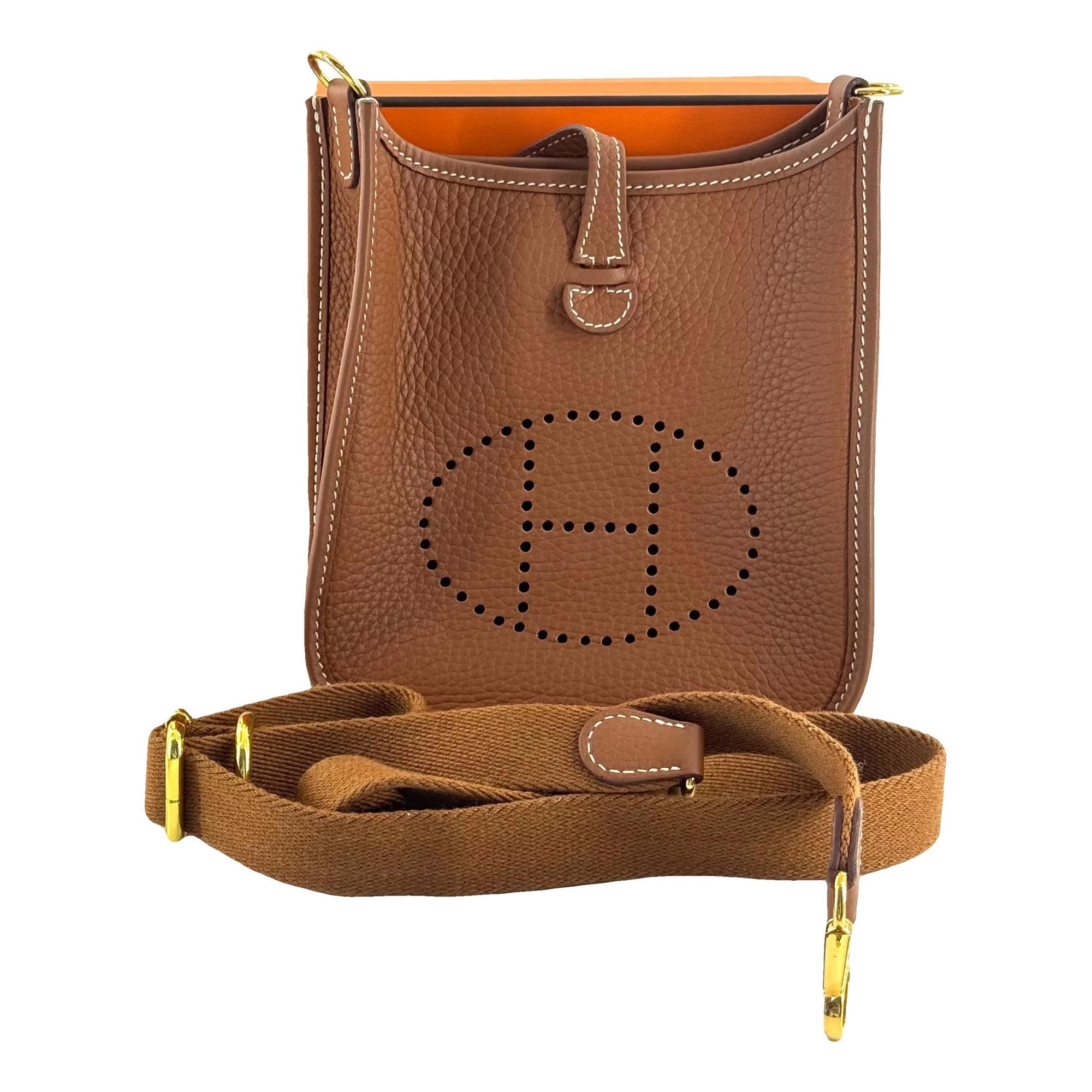 Evelyne leather crossbody bag