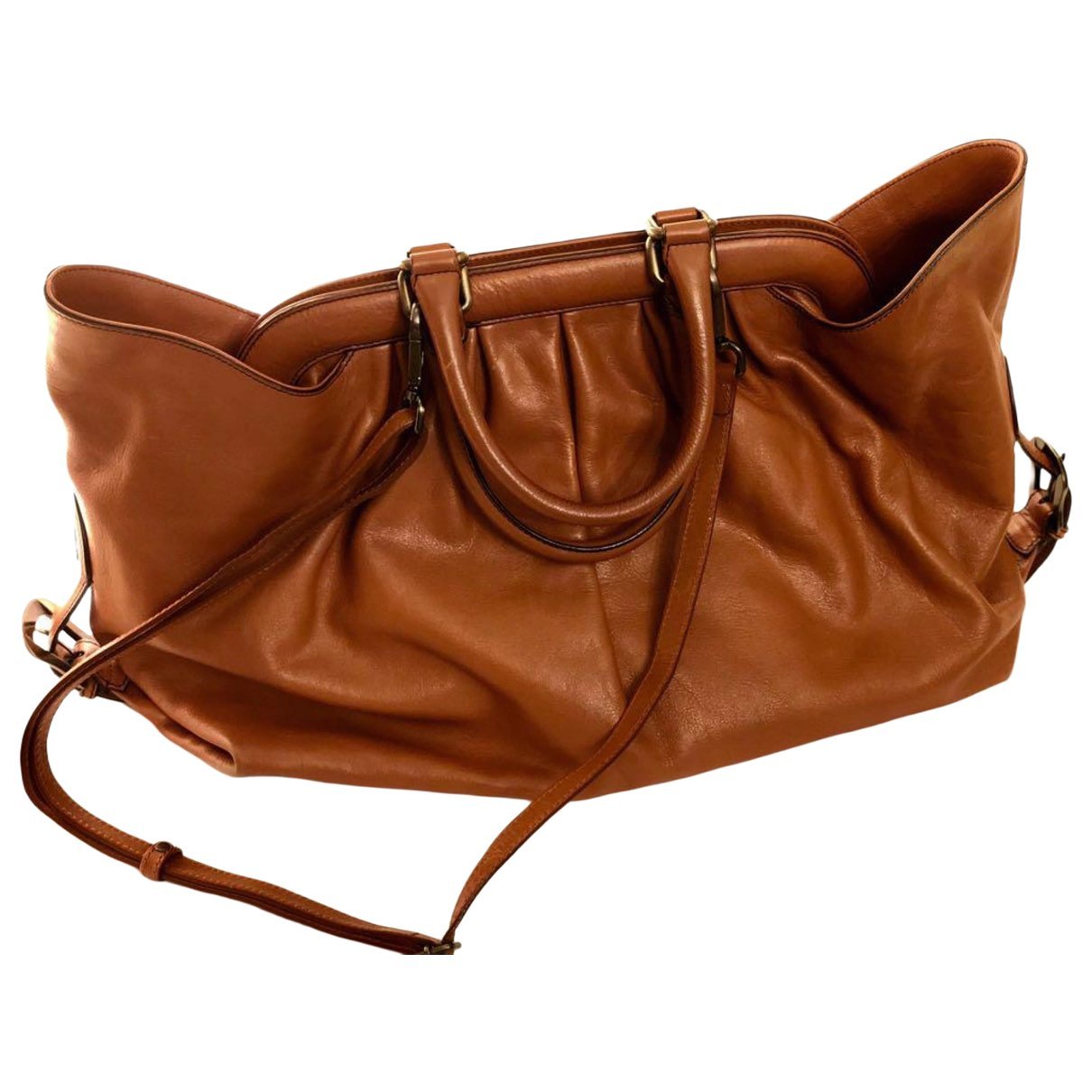 Leather handbag