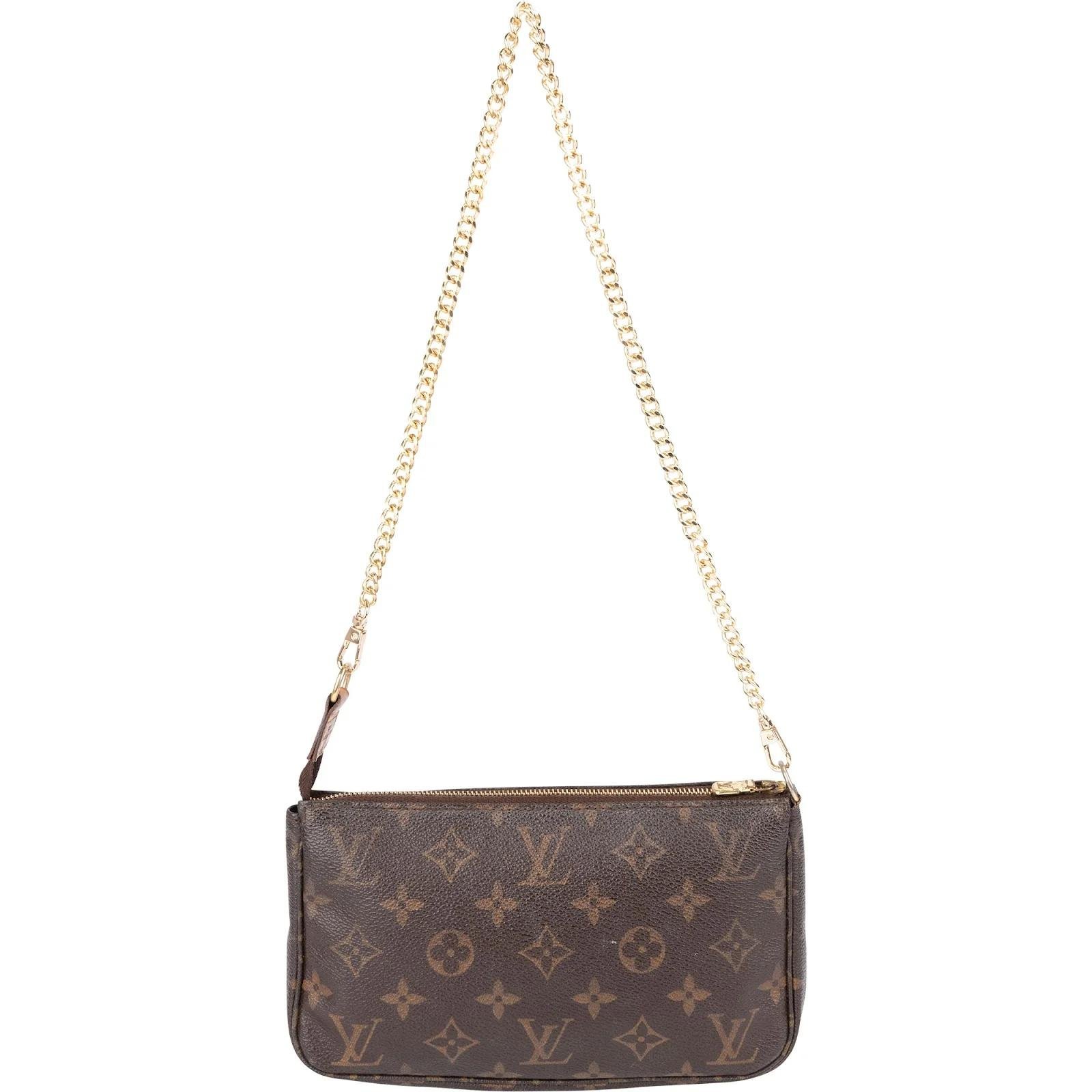 Pochette Accessoire leather handbag