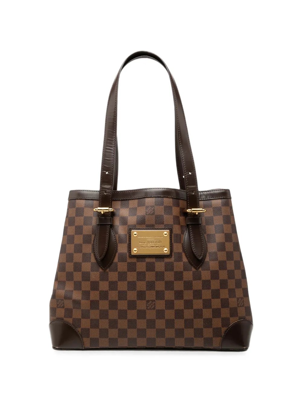 Louis Vuitton 2011 Damier Ebene Hampstead MM tote bag